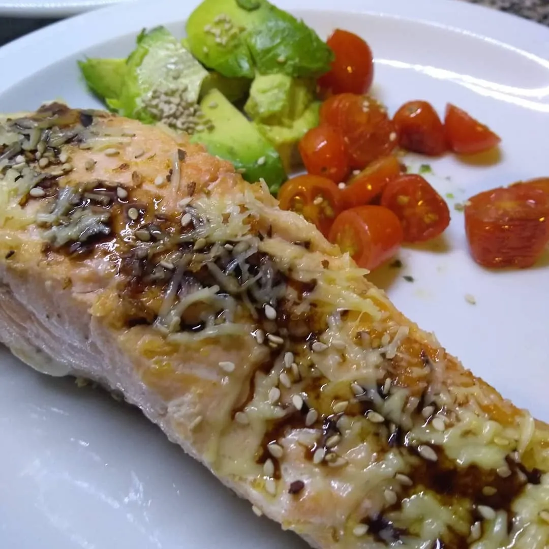 salmon al sardo
